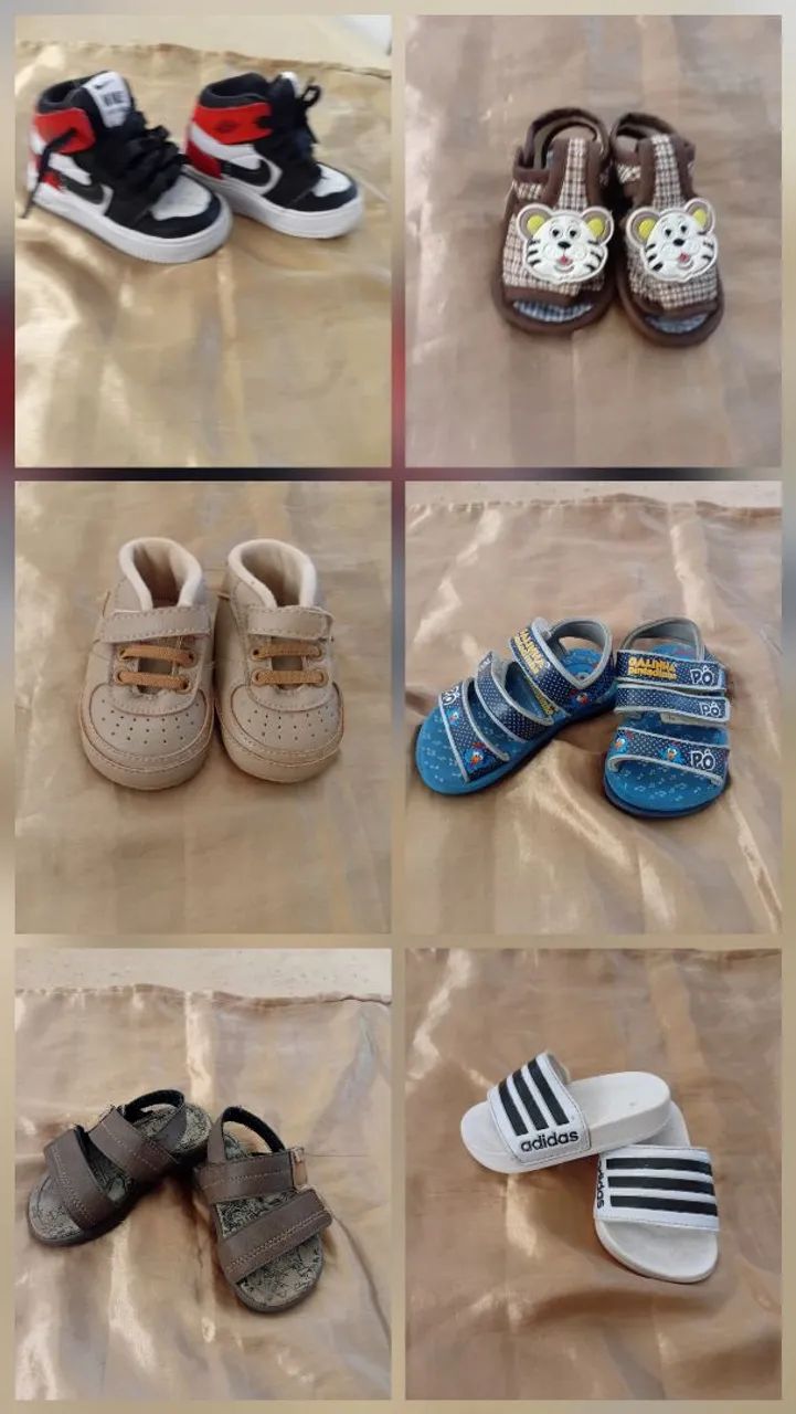 Kit bebê menino, roupinhas, sapatinhos e bebê conforto  - Foto 2