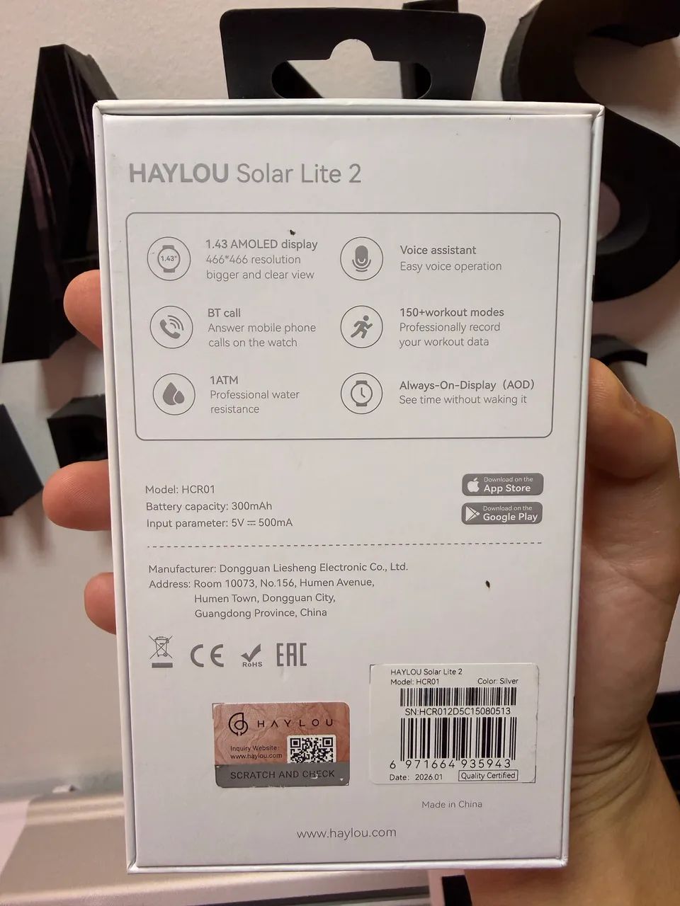 SMARTWATCH HAYLOU  - Foto 4