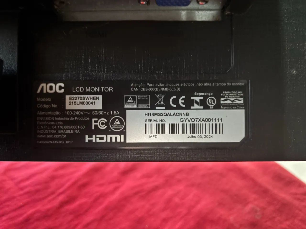 Monitor de Pc 