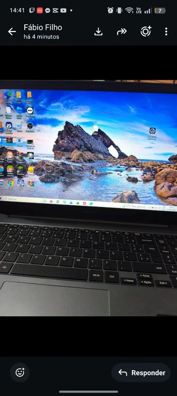 Notebook Samsung Book Core i3 11ª Geração | SSD 256GB | Rápido e Conservado