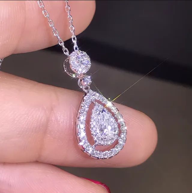 Colar pingente de diamante  - Foto 4
