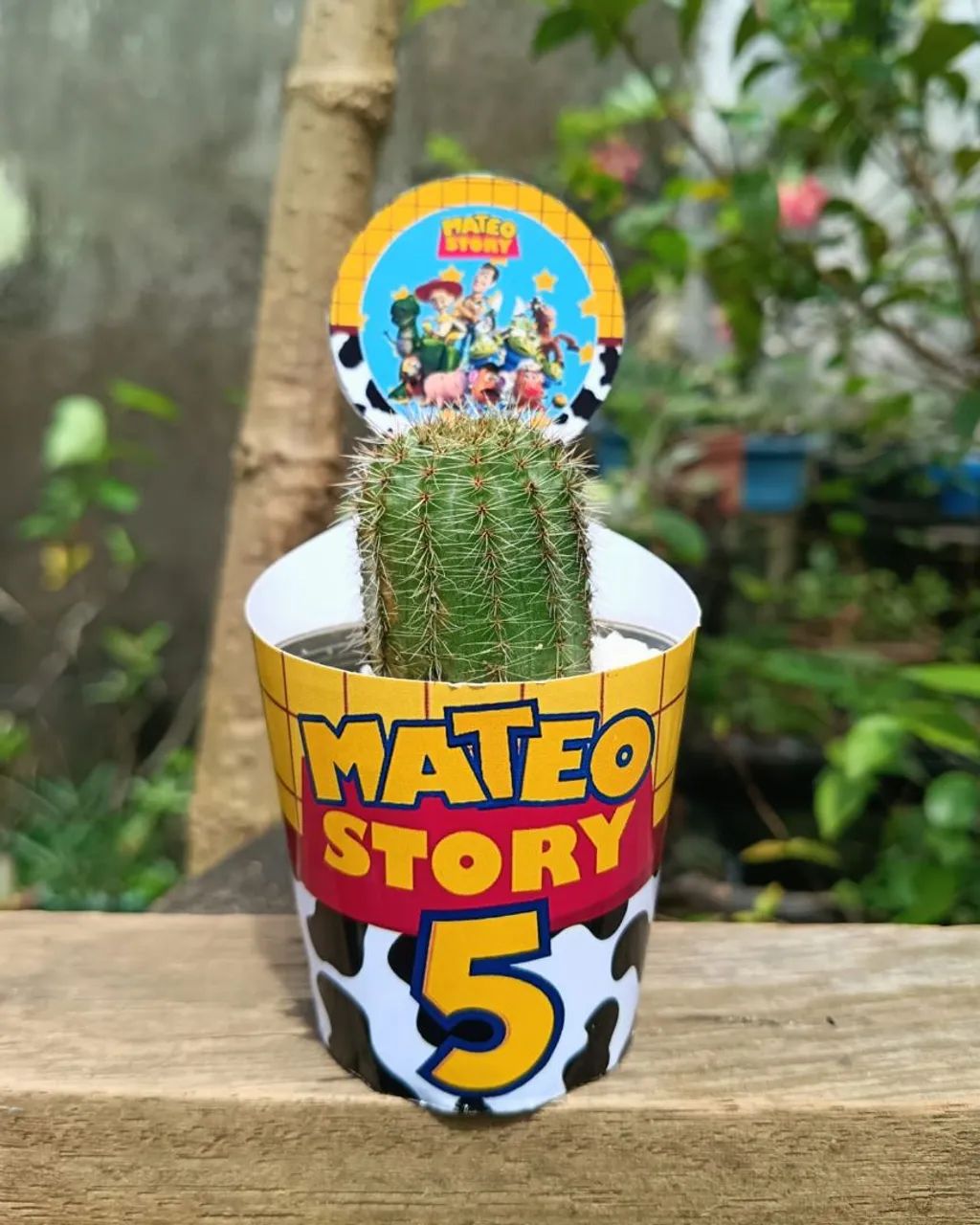 Lembrancinhas personalizadas com cactos e suculentas  - Foto 3