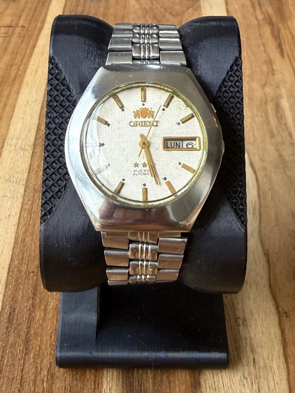 Relógio Orient Tristar White Dial Ufo - 1970