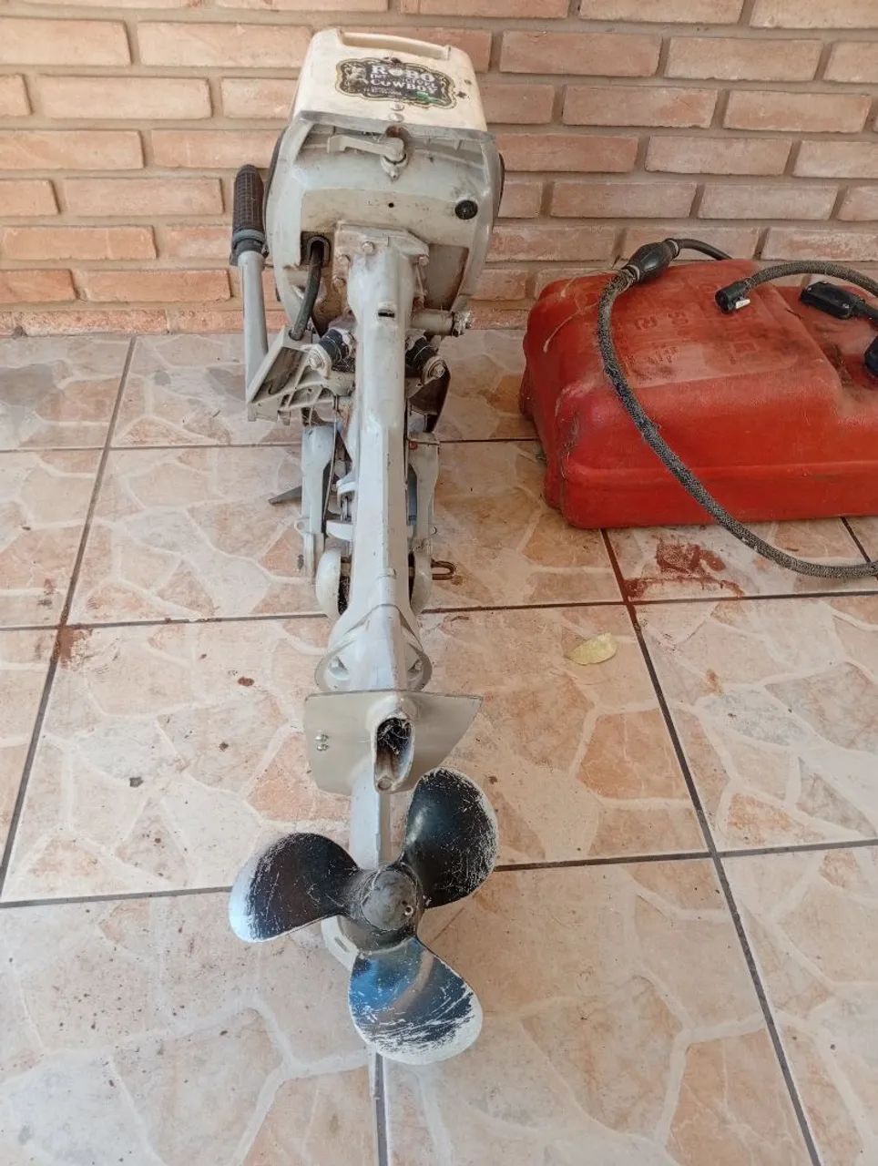 Motor de poupa Johnson 14HP - Foto 6