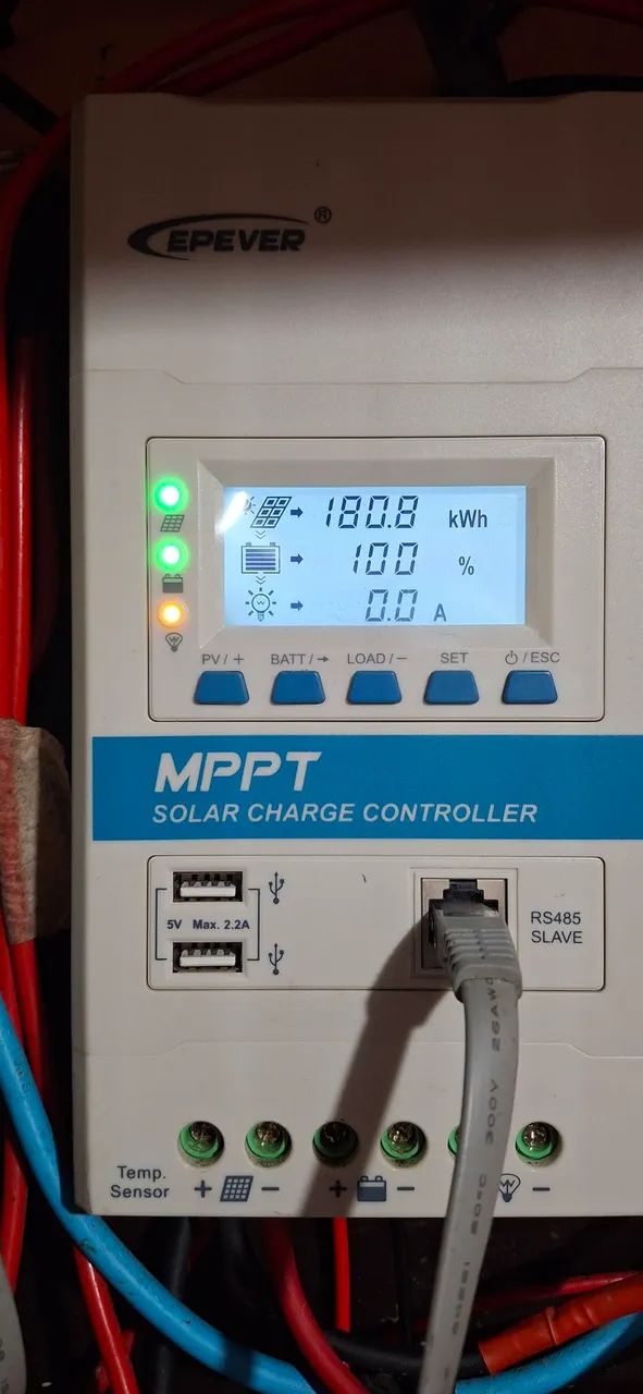CONTROLADOR DE CARGA EPEVER +MT50+MT 80 - Foto 4