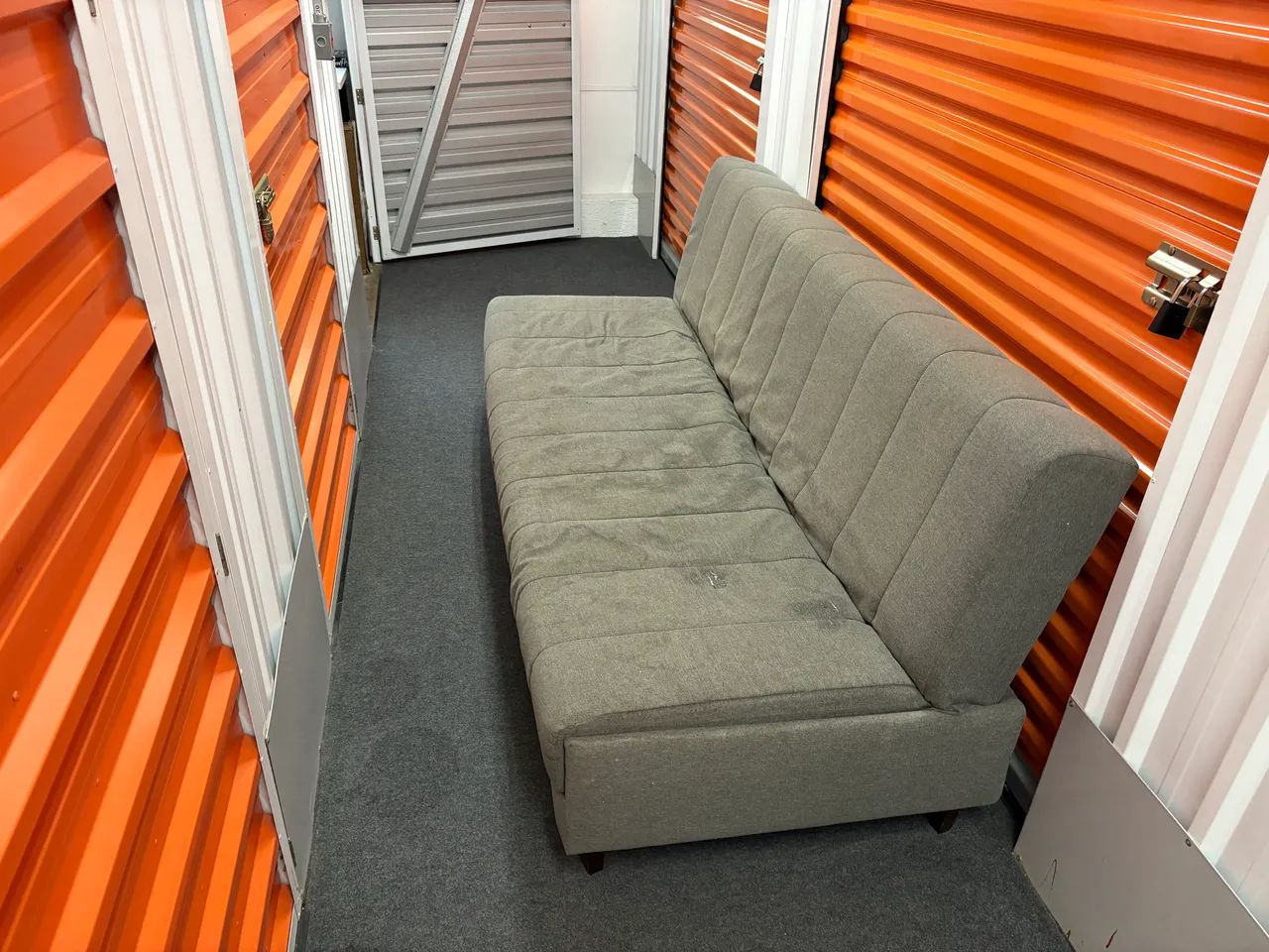 *DESAPEGO** Sofá-Cama Cinza 2,20m - Usado | Ideal para Reforma - Foto 3