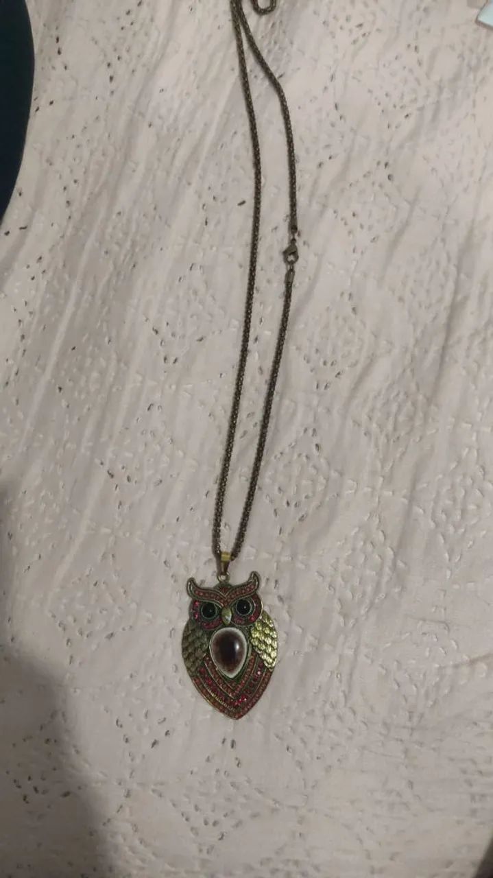 Colar corujinhas - Foto 4