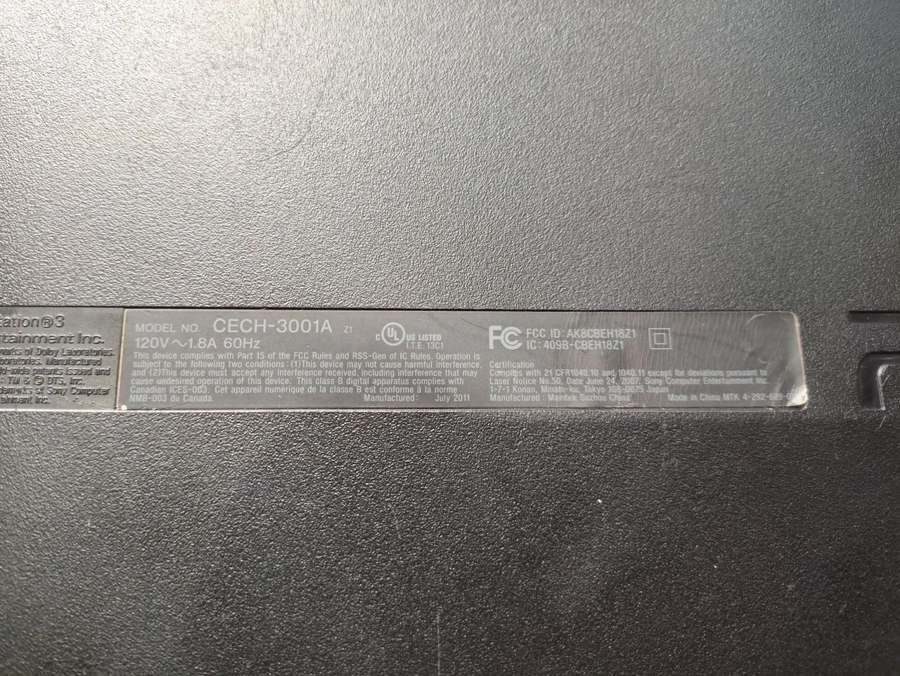 Playstation 3 slim defeito  - Foto 3