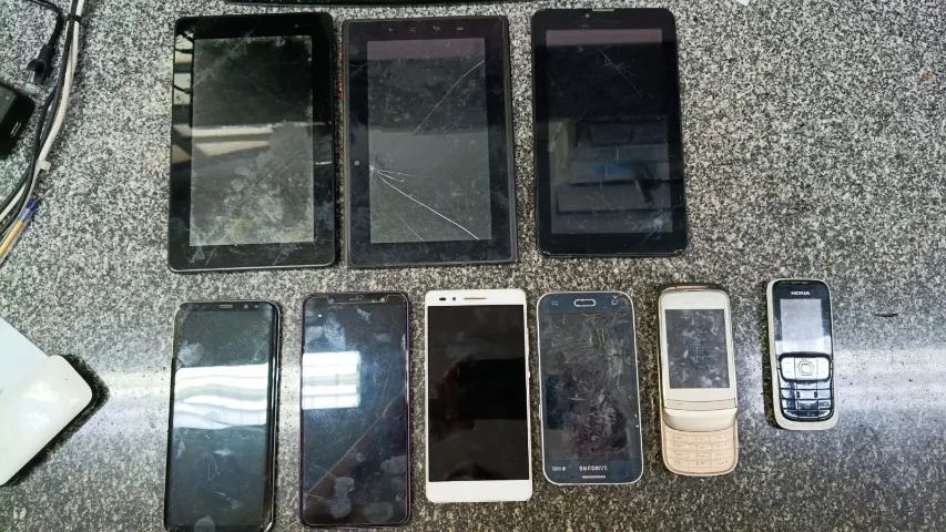 Celulares e Tablets com defeito