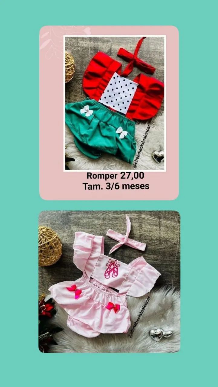 Romper temático bebê  - Foto 4