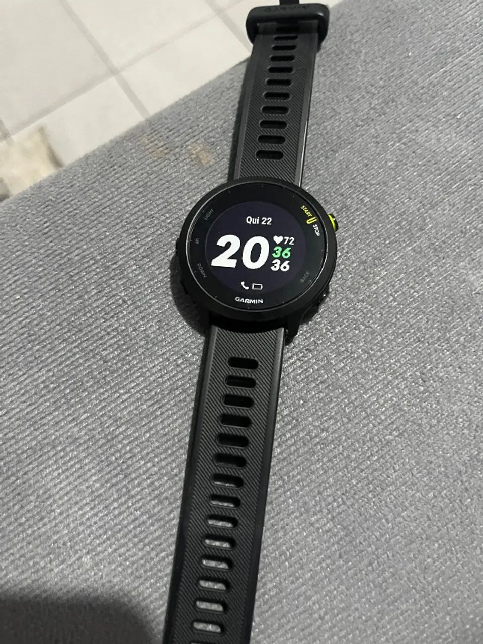 RELÓGIO GARMIN FORERUNNER 55 2 MÊS DE USO - Foto 5