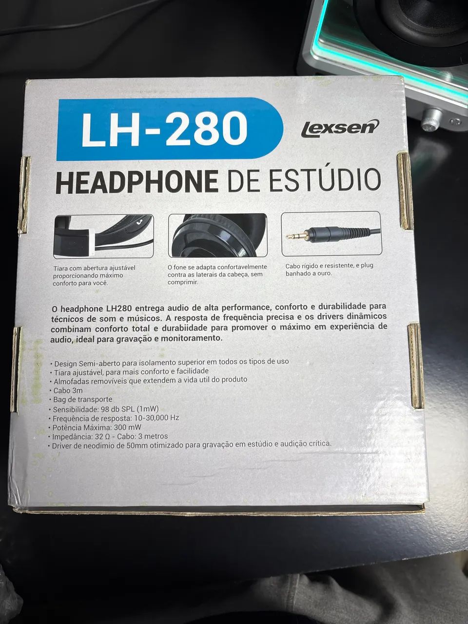 Headphone de estúdio Lexsen LH-280 - Foto 2