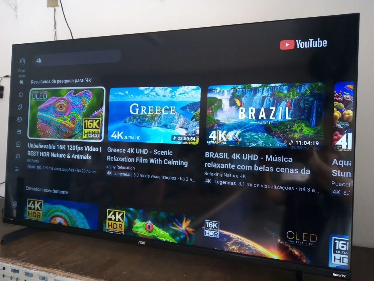 Tv AOC Roku 50" - Foto 2