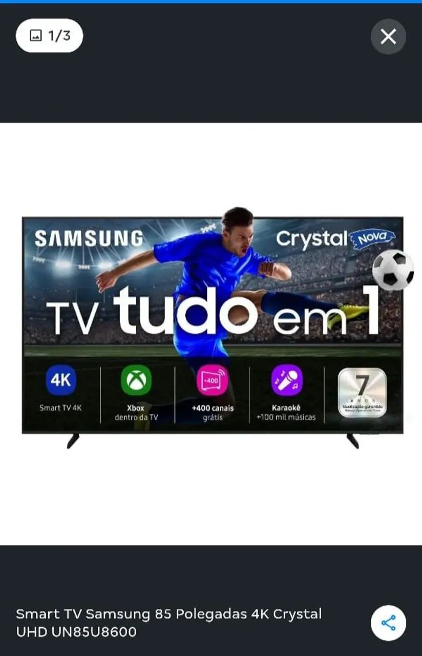 Tv 85 polegadas - Foto 2