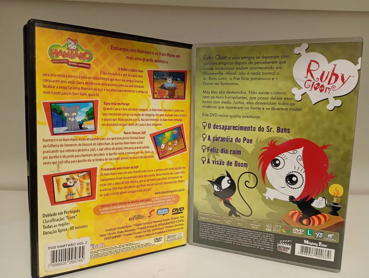 Dvd Ruby Gloon e Hamtaro 2 dvd item de colecionador. - Foto 2