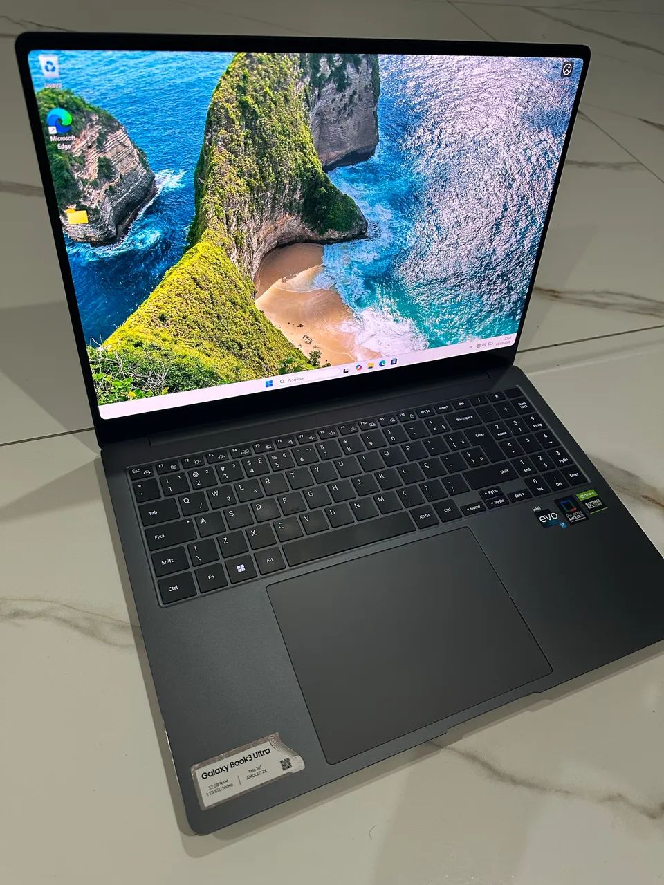 NOTEBOOK GALAXY BOOK3 UlTRA CORE I7-13700H 32RAM 256SSD +1TB SSD RTX 4050 6GB - Foto 3