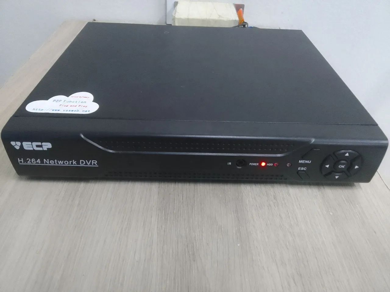 DVR + câmera 