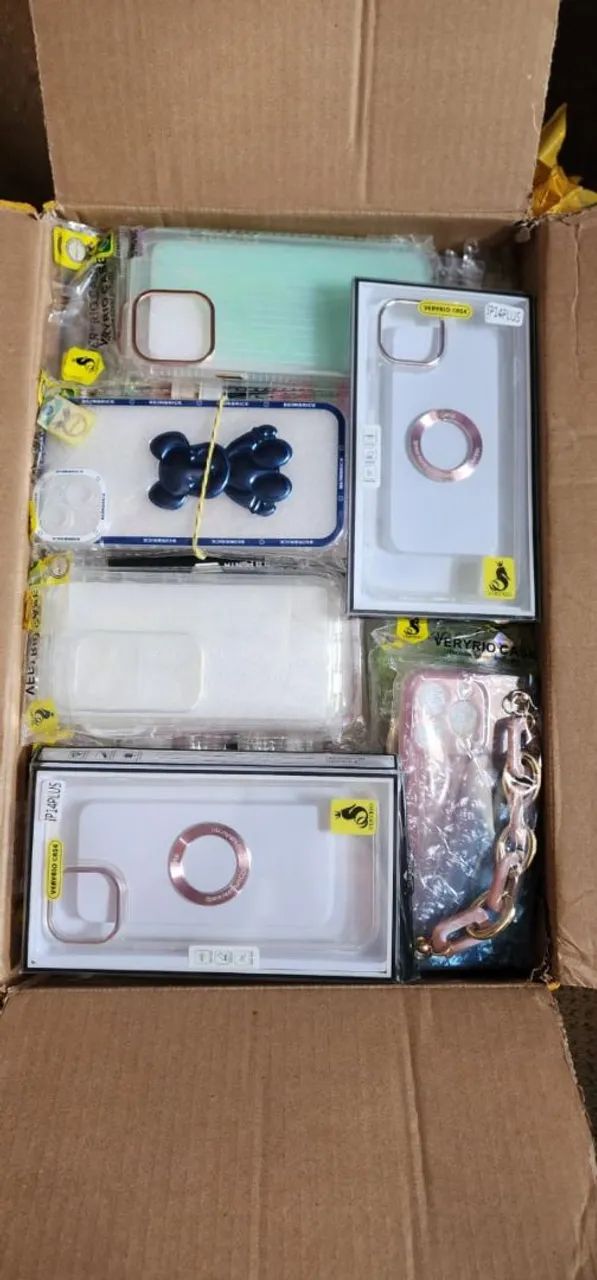 Kit Capas e Cases iPhone (Revenda)