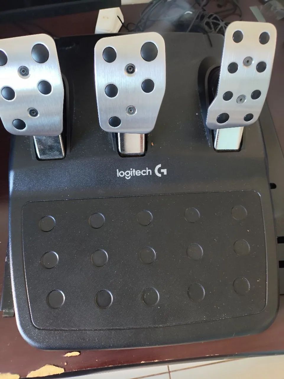 Volante Logitech g29 com base extreme racing e marcha - Foto 2