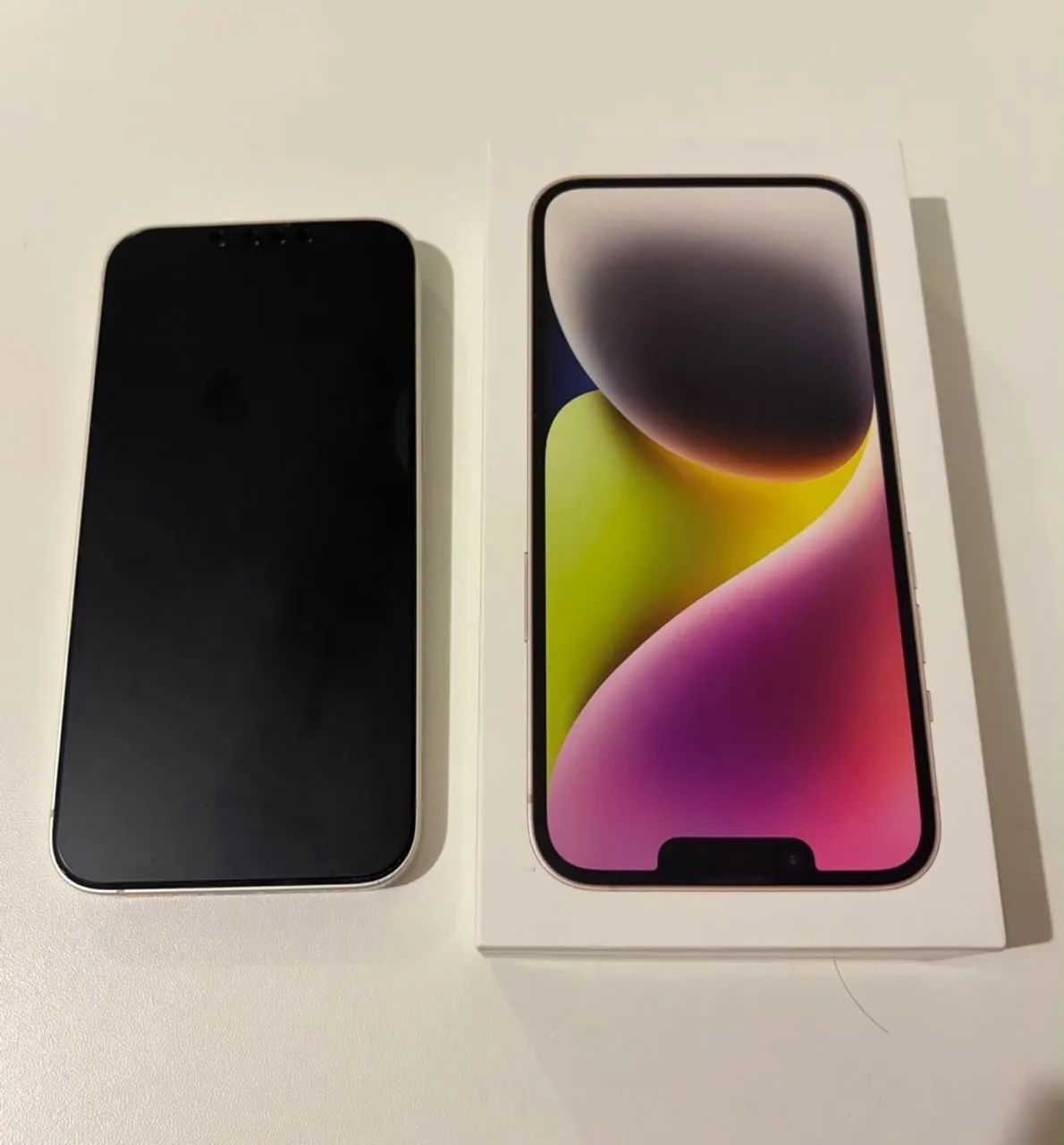 iPhone 14 128G Branco 