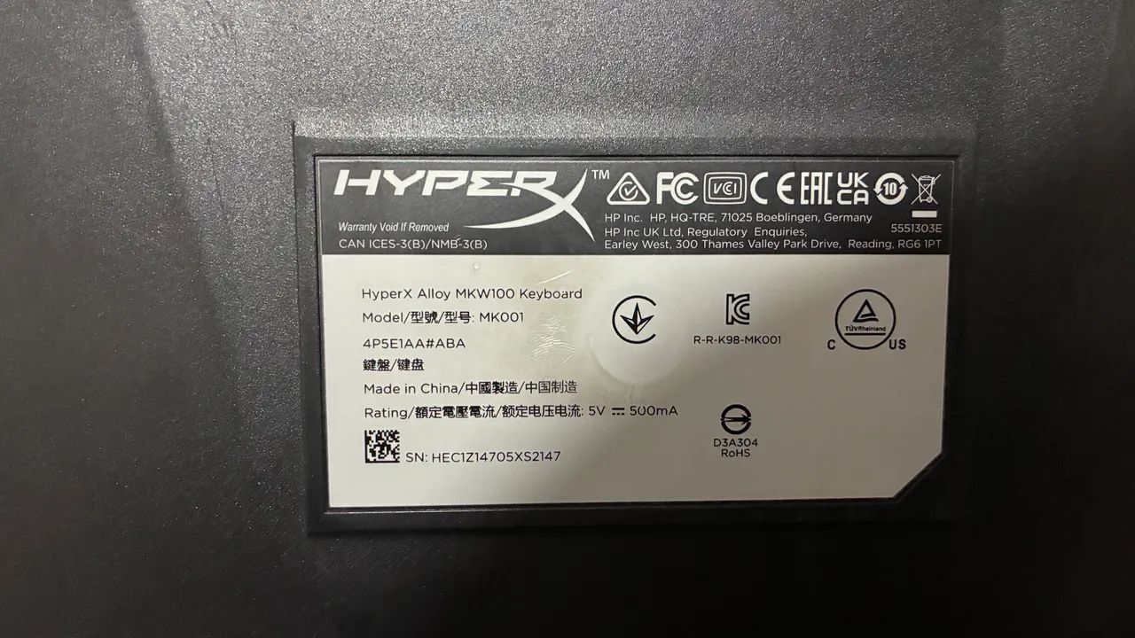Teclado HyperX Alloy MKW100 - Foto 2