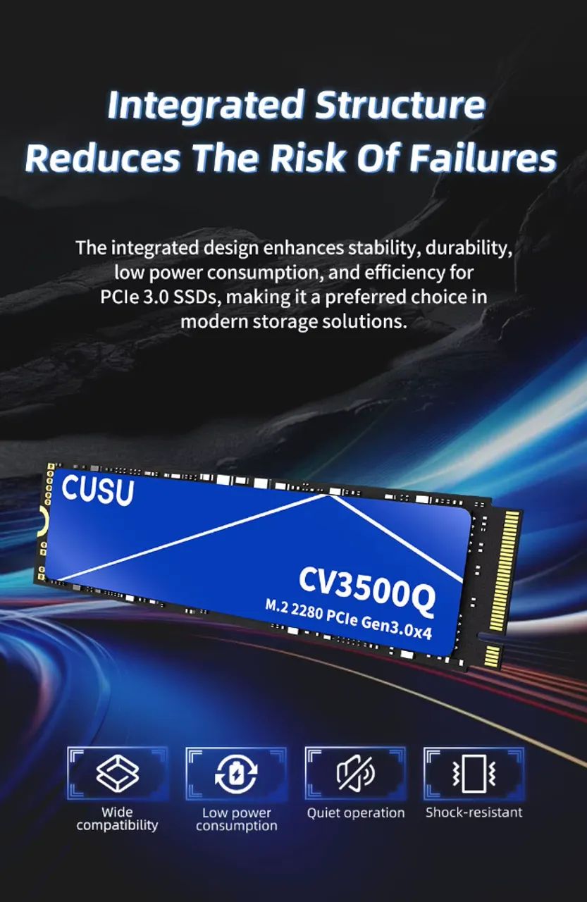 Ssd M.2 Nvme Cuso 256gb 512gb Pcie 3.0 - Foto 5