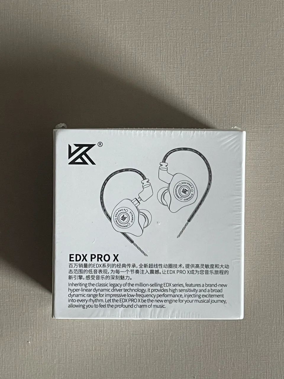 KZ EDX PRO Fone Gamer Lacrado com microfone - Foto 2