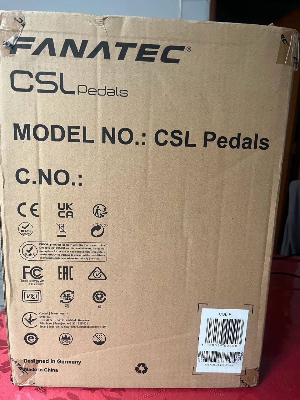 FANATEC PEDAL CSL - NEW !!! - Foto 2