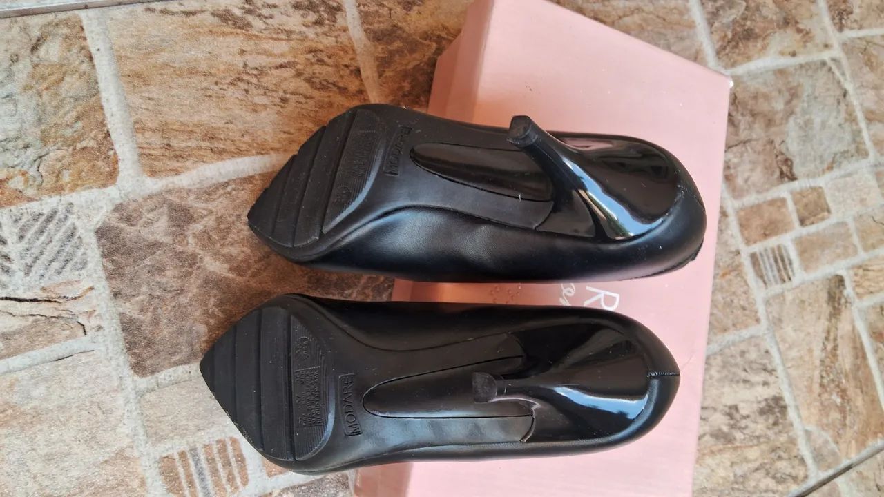 Scarpin modare ultra conforto número 35 semi novo - Foto 3