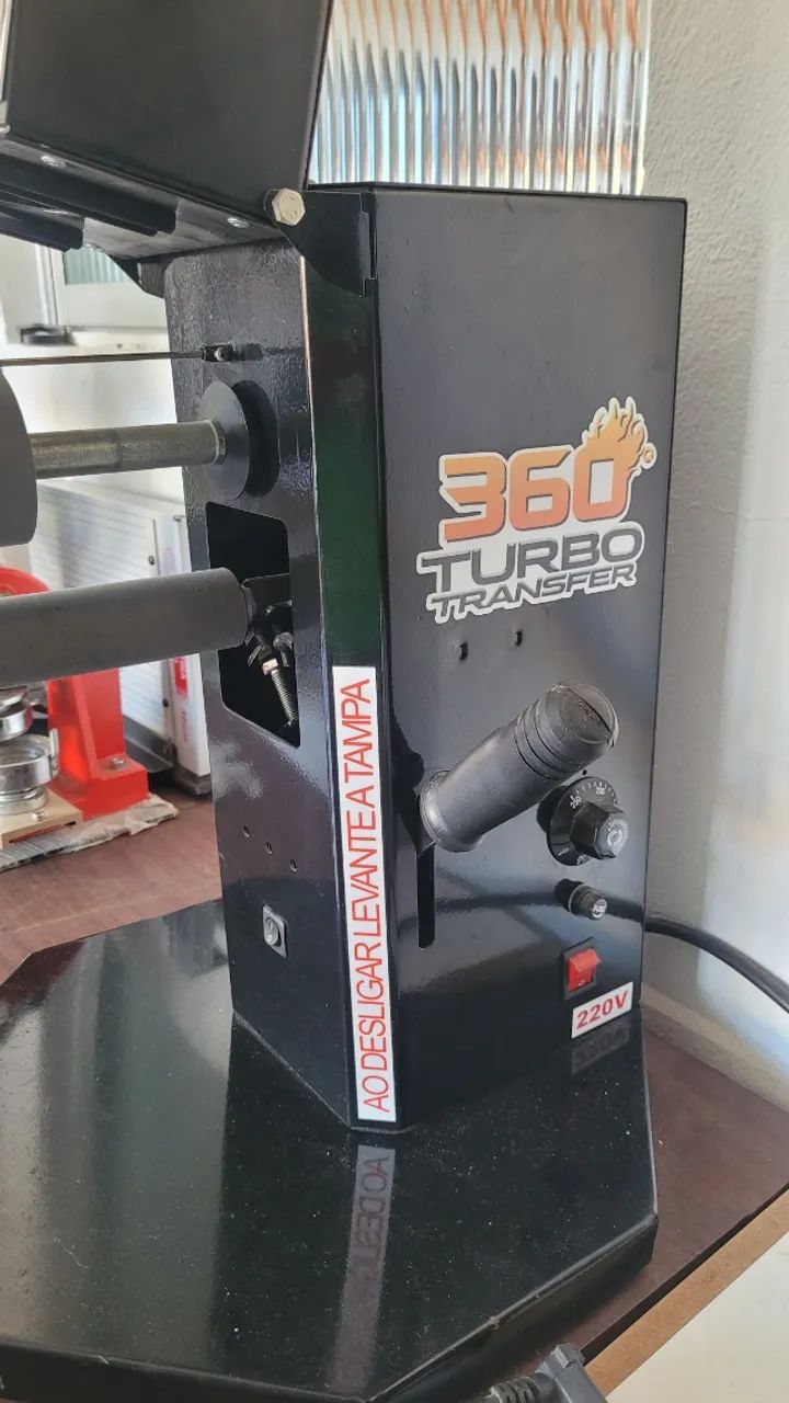 Maquina de transfer 360° - Foto 2