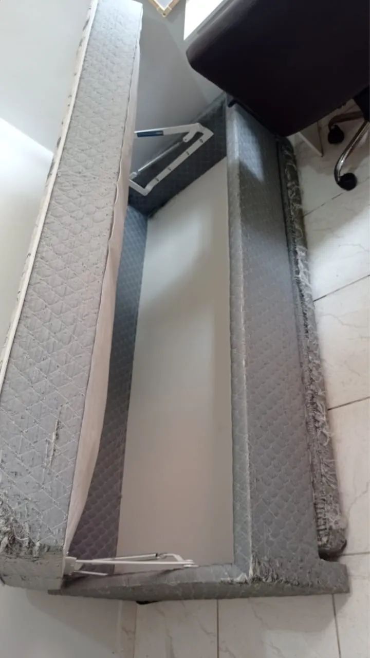 Cama box de solteiro com baú - Foto 4