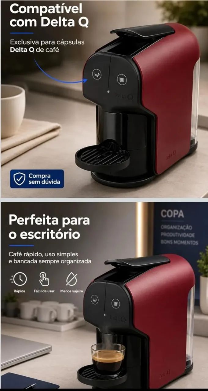 Cafeteira Cápsulas Delta Q Quick - Foto 2