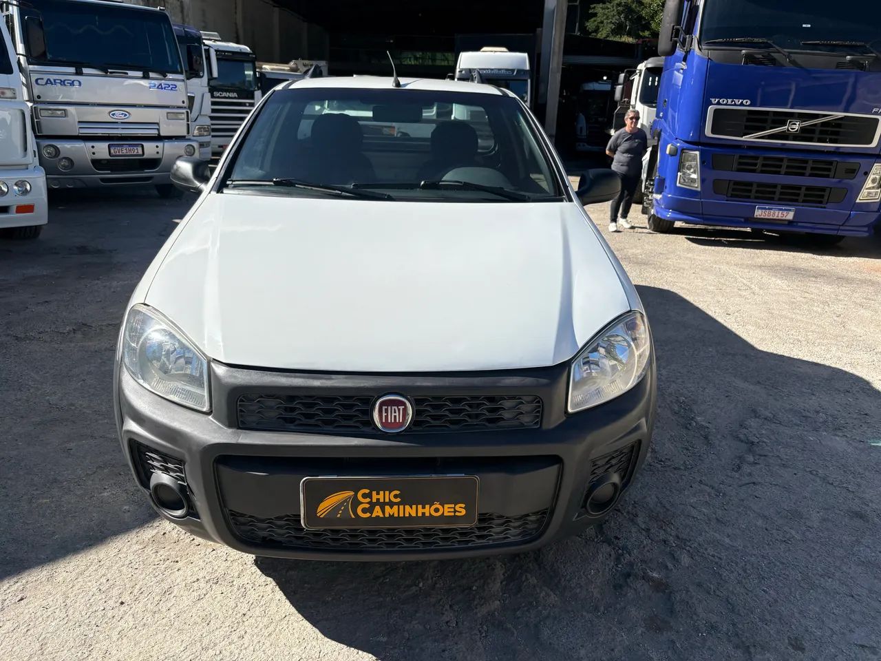 Fiat Strada Working Hard 1.4 Fire Flex 8V CS 2018 - Foto 3