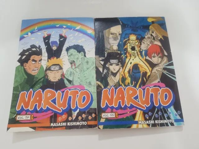 manga naruto shippuuden vol. 54 e 55 - Livros e revistas - Jardim