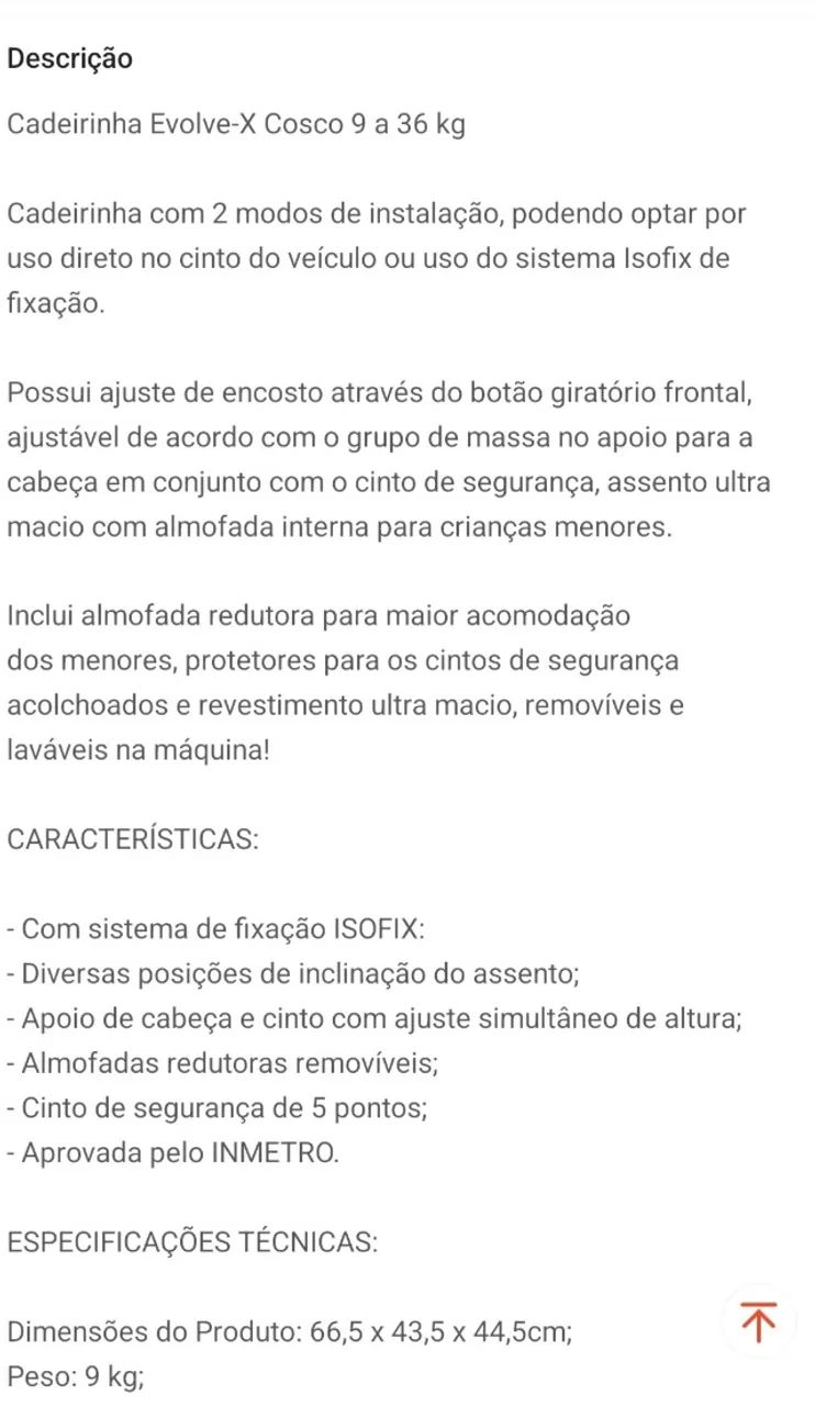 Cadeirinha para crianças carros - Foto 2