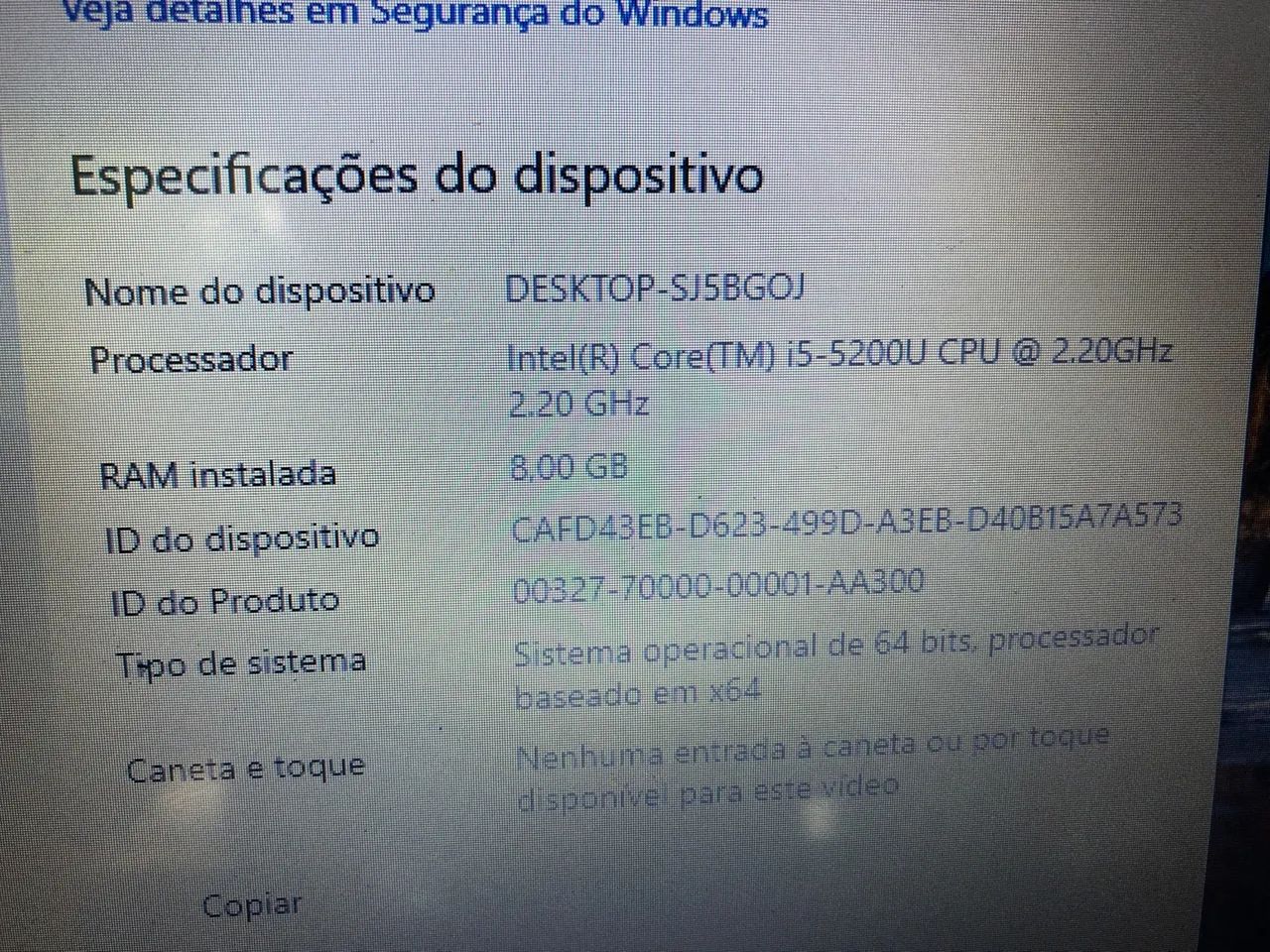 Notebook Dell i5 ( 5 geração)  - Foto 4