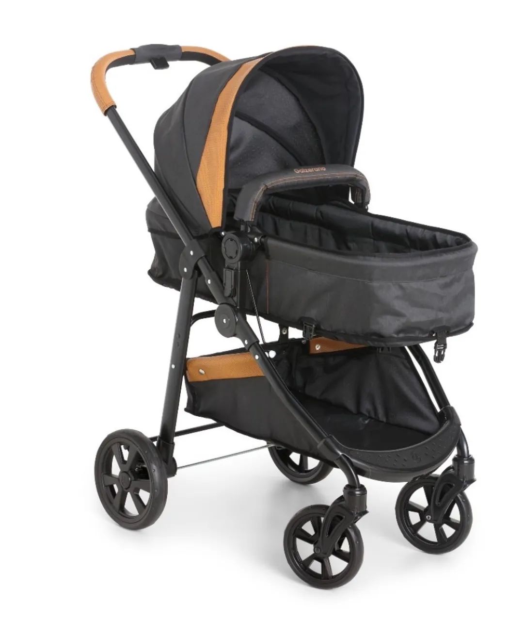CARRINHO DE BEBÊ COM BEBÊ CONFORTO GALZERANO 