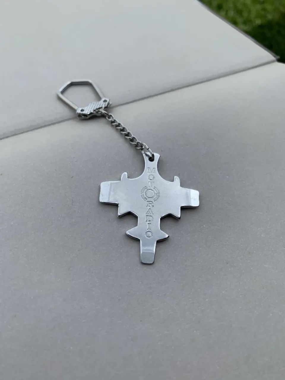 Chaveiro Antigo Motoradio - Anos 70 - Metal Vintage R$179