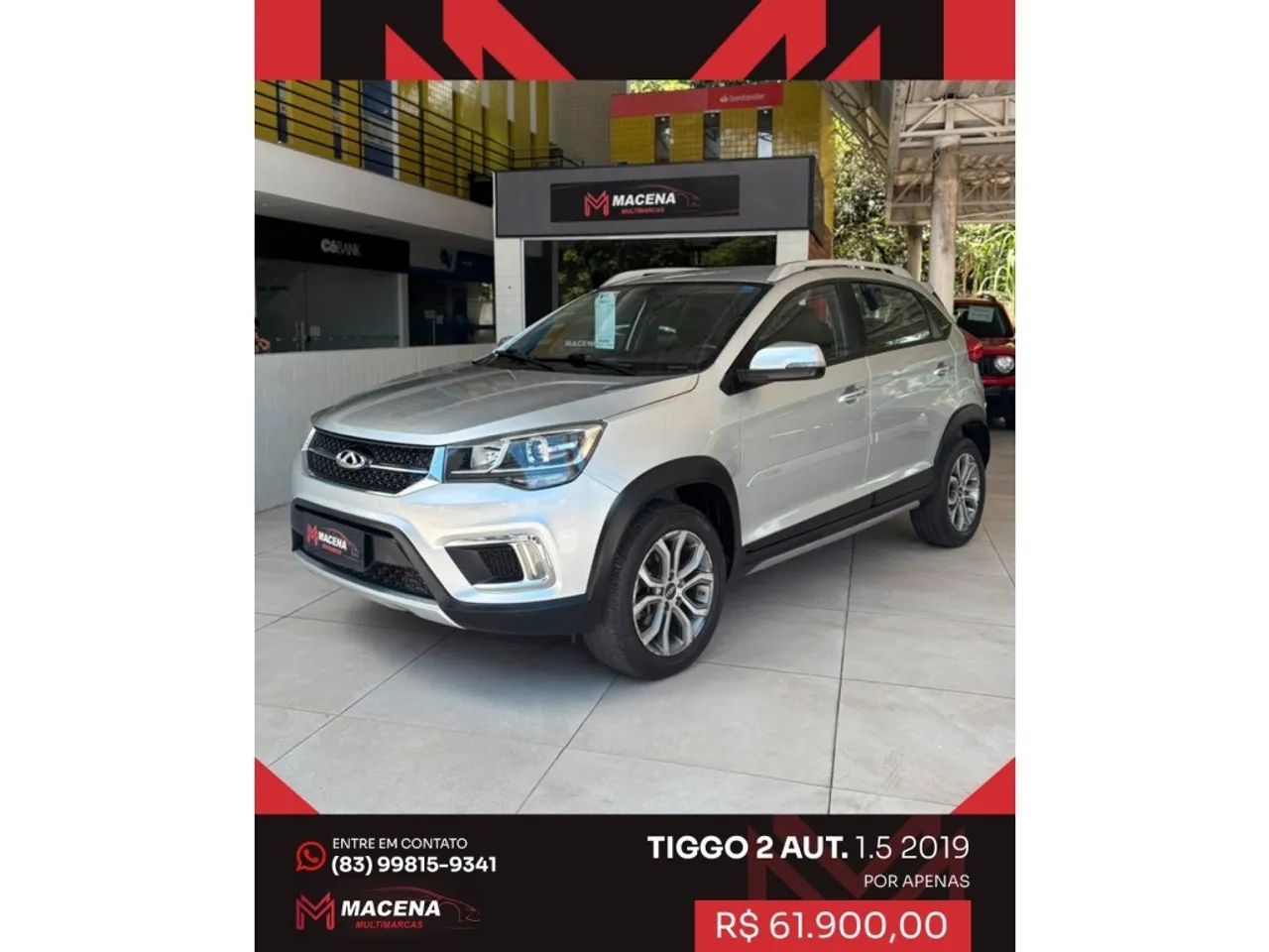 Caoa Chery Tiggo TIGGO 2 LOOK 1.5 16V FLEX MEC. 5P 2019