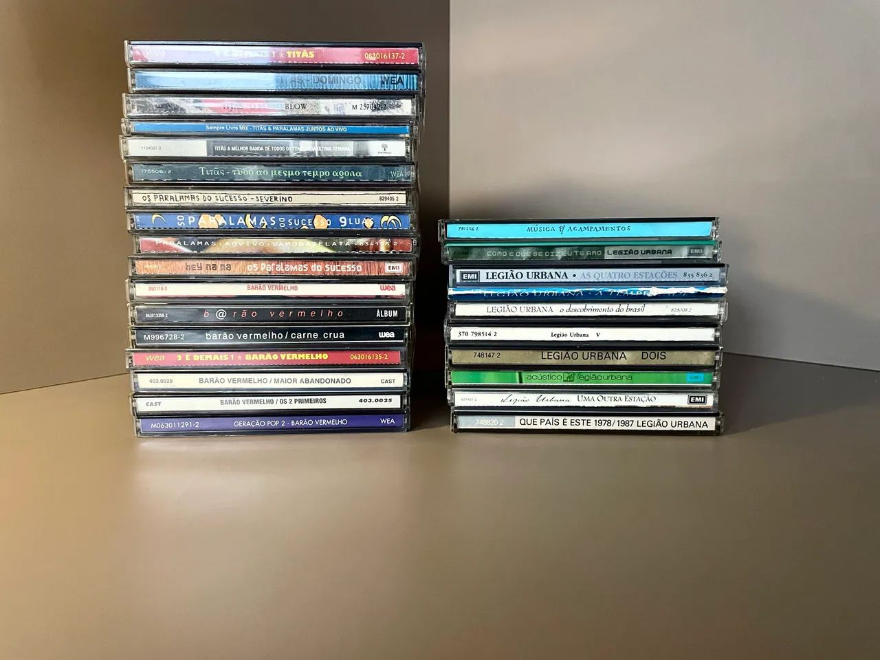 CDs nacionais e internacionais 