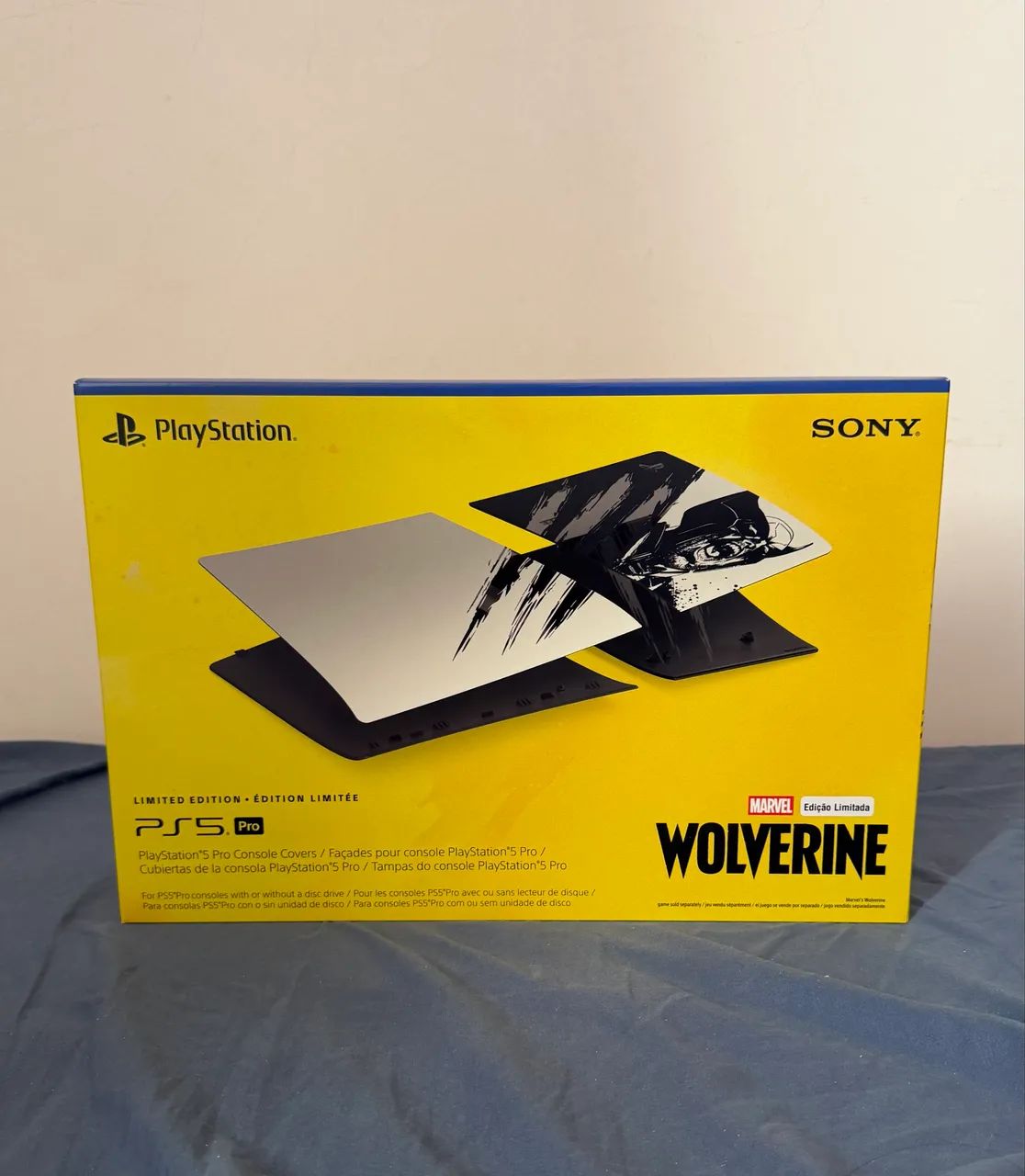 Faceplate Adamantium PS5 PRO WOLVERINE - LACRADA