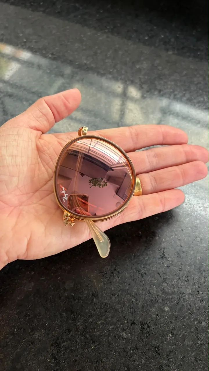 Óculos RAY BAN espelhado/dobrável - Foto 4