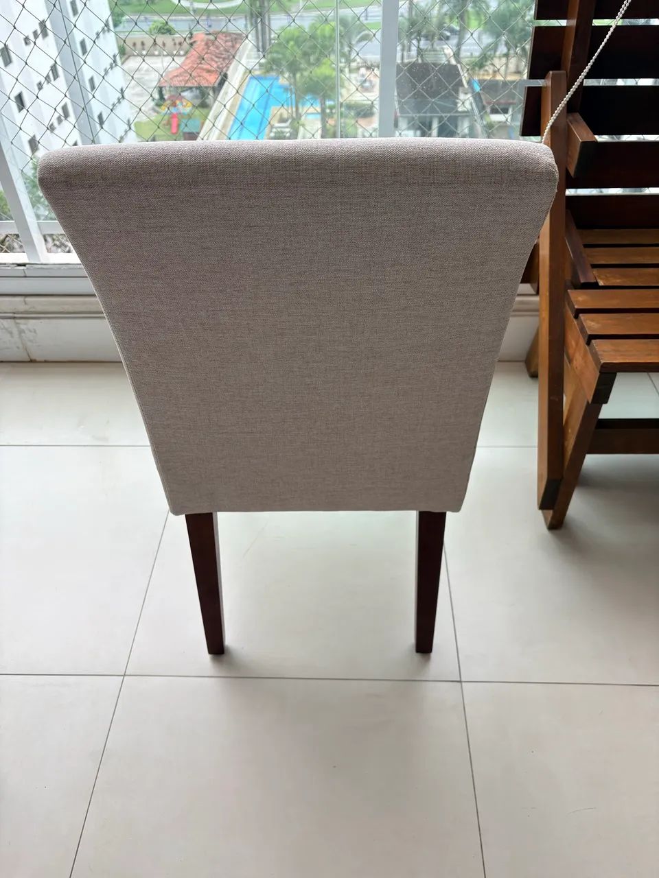 Conjunto mesa vidro com 6 lugares - Foto 2