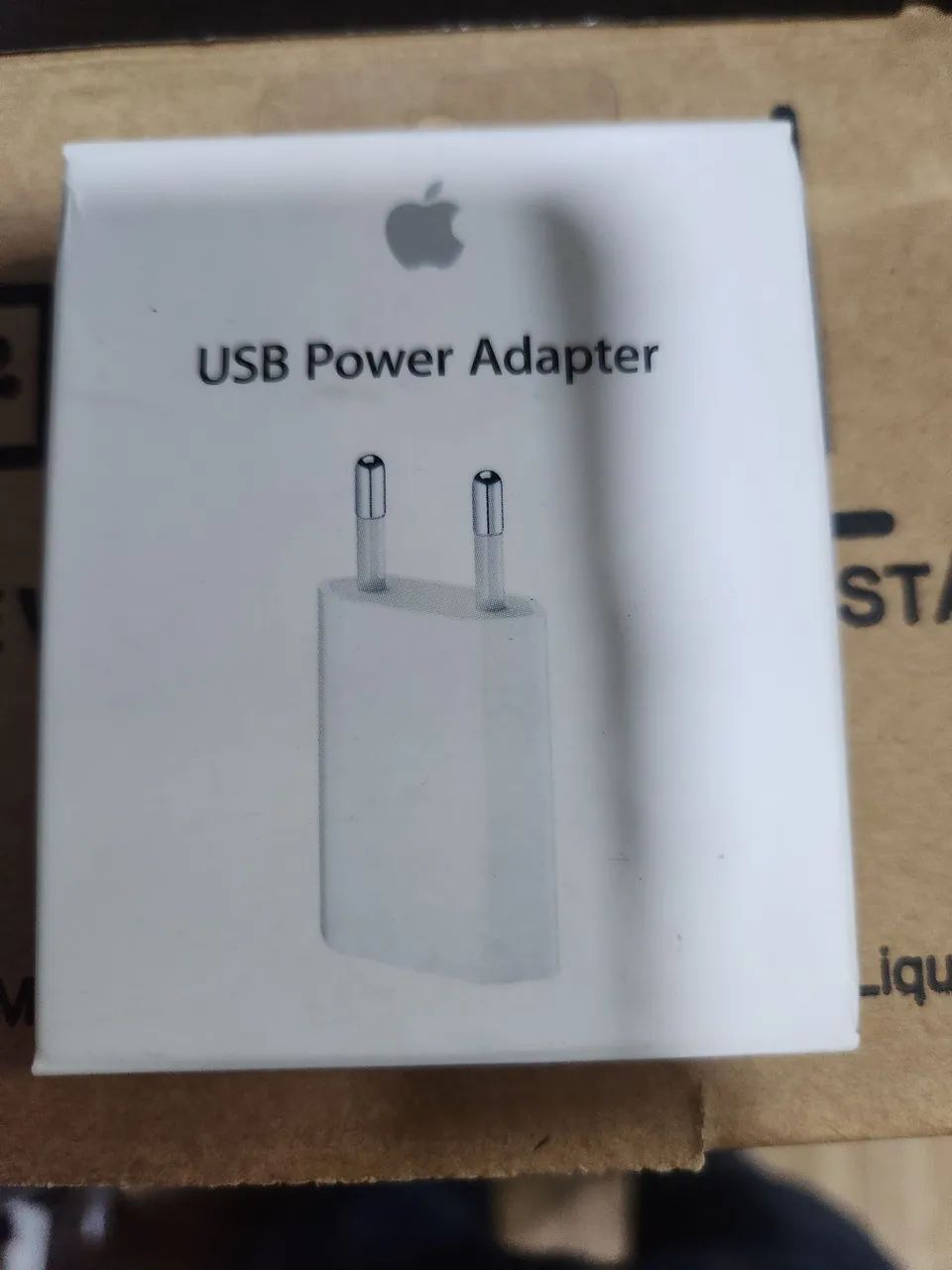 Caixa carregador 5 watts Apple