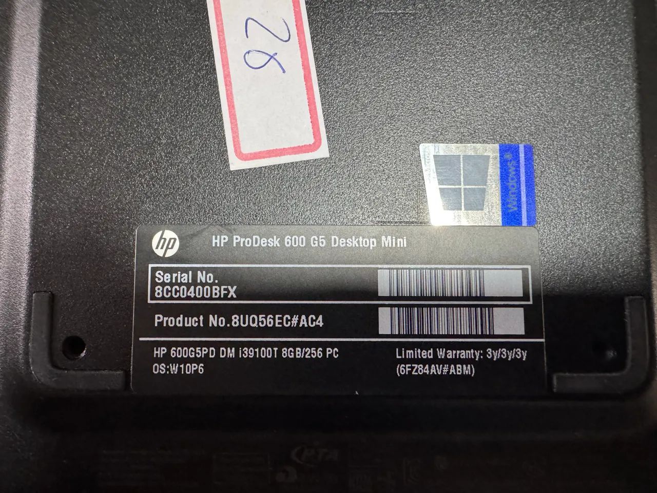 HP PRODESK 600 MINI G5 - Foto 3