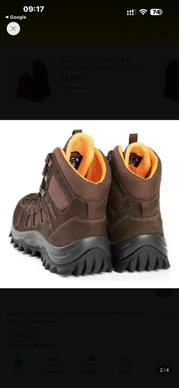 Bota de segurança deltaplus - Foto 2