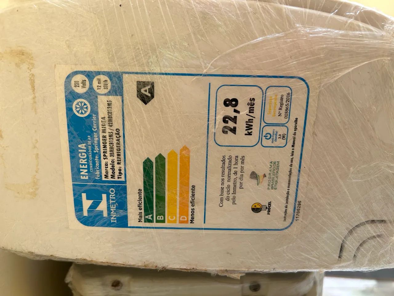 Ar condicionado 12.000btus inverter springer midea - Foto 5