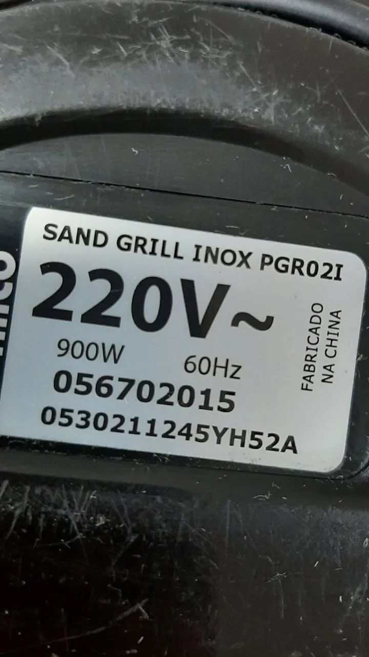 Sanduicheira e Grill Philco Preto e Prata 220v - Foto 5