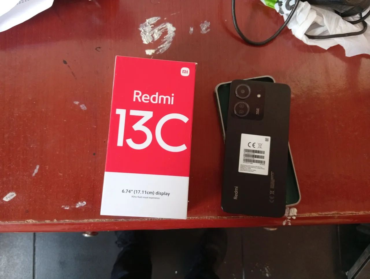 Smartphone celular Xiaomi Redmi 13c 
