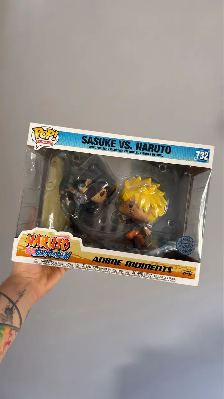 Funko Naruto vs sasuke Deluxe #732 